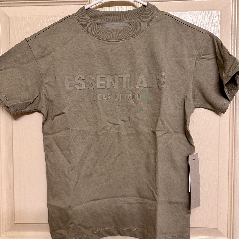 Essentials Kids Tee - Khaki